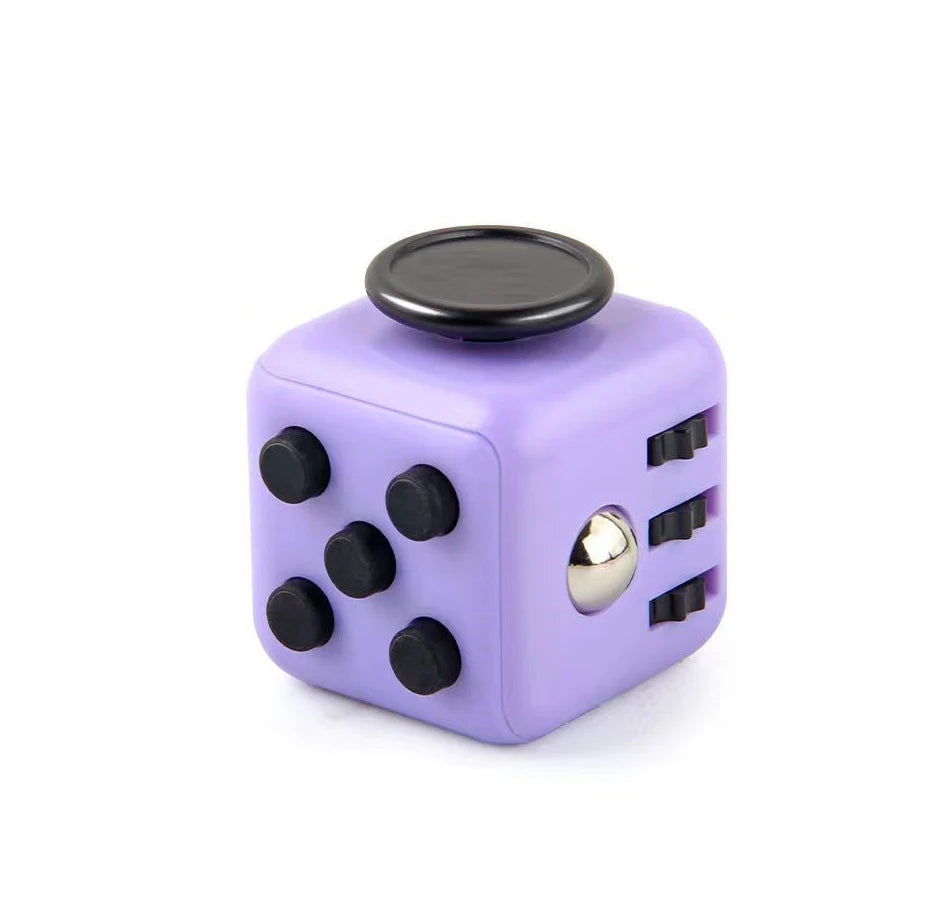 Solid Colour Fidget Decompression Dice for Stress Relief 1