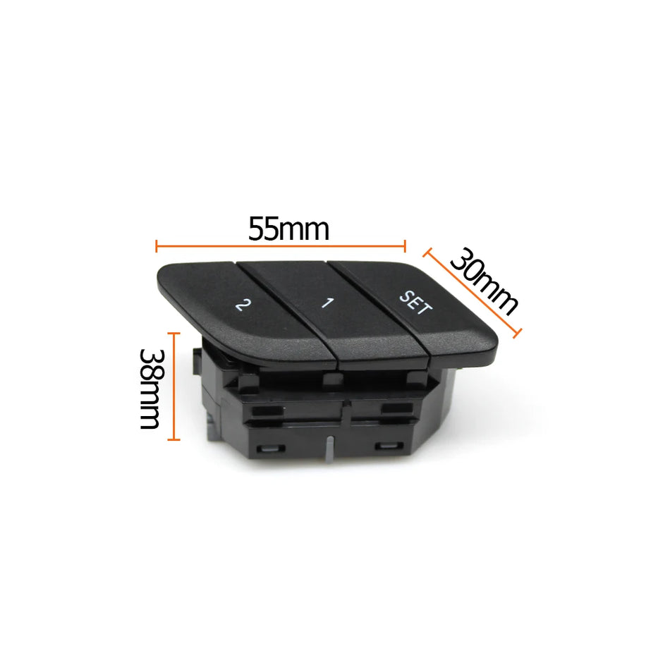 Seat Memory Button Assembly for BMW G20 G28 G80 G81 LHD/RHD PC/ABS Direct-Fit Replacement