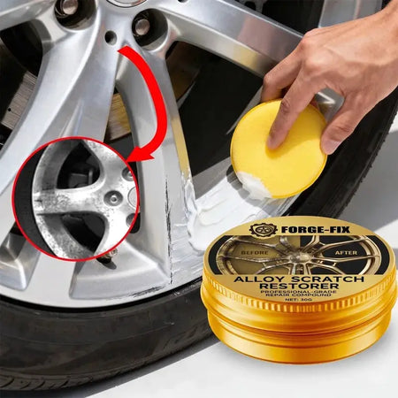 Car Wheel Rim Scratch Repair Paste Aluminum Alloy Rim Refurbishment Paint for Scratches by InterCyprus Trading Ltd