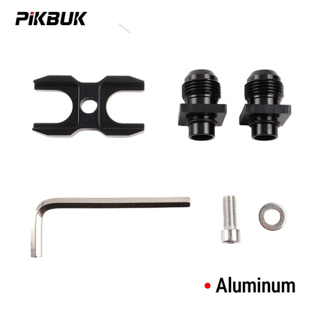 PIKBUK Auto AN10 Oil Cooler Adapter Fitting Kit For BMW E36 E46 Euro E82 E9X 135/335 E46 M3 E90 E92 Aluminum by InterCyprus Trading Ltd
