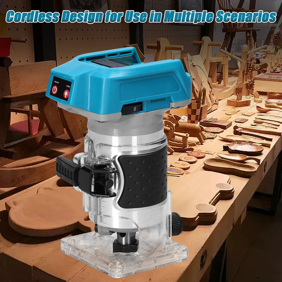 Brushless Woodworking Trimmer For Makita 18V Battery
