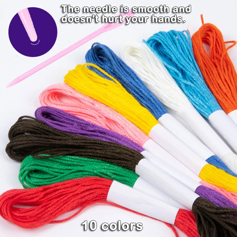 BZS00449 Embroidery Threading Game &ndash; Fine Motor Skills