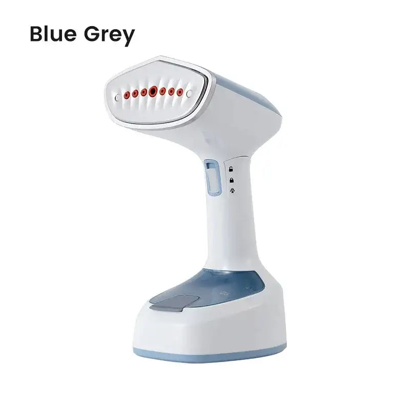 1500W Fast Heat Garment Steamer Foldable Travel Handheld Blue Grey / Russian Federation / EU