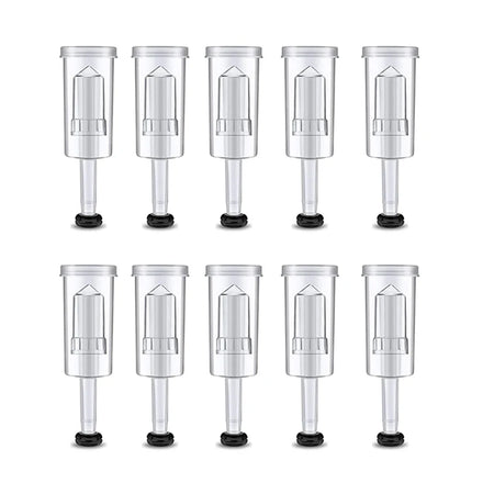 Plastic Homebrew Airlock Set &ndash; Silicone Grommets Included 10pcs