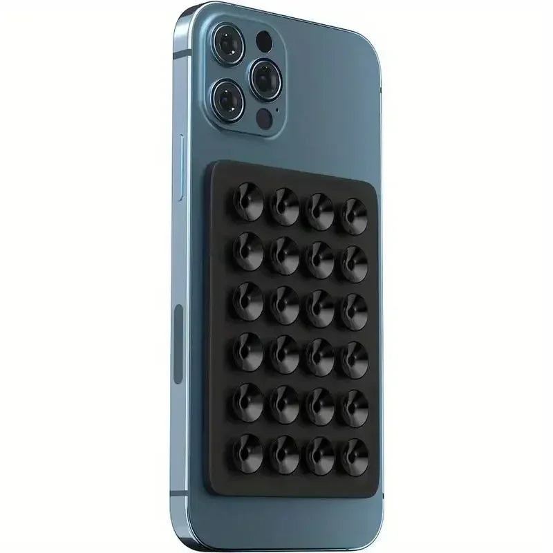Silicone Suction Phone Holder Mat &ndash; Easy To Use And Stable Black
