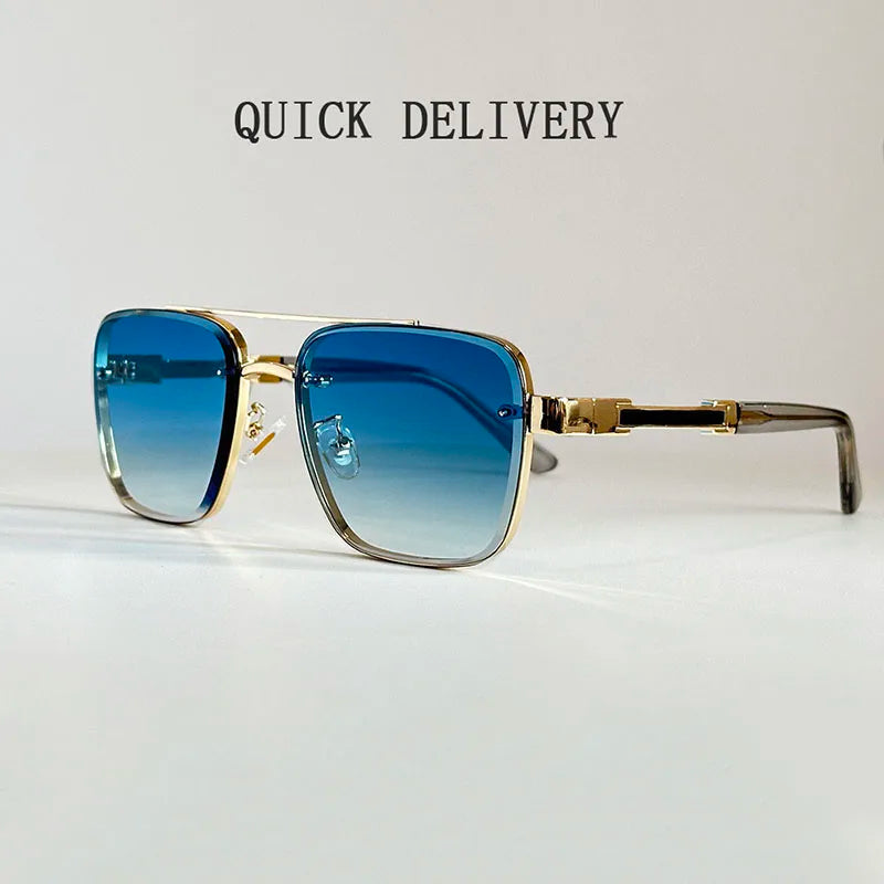 2025 New Square Sunglass &ndash; Vintage Anti UV Protection