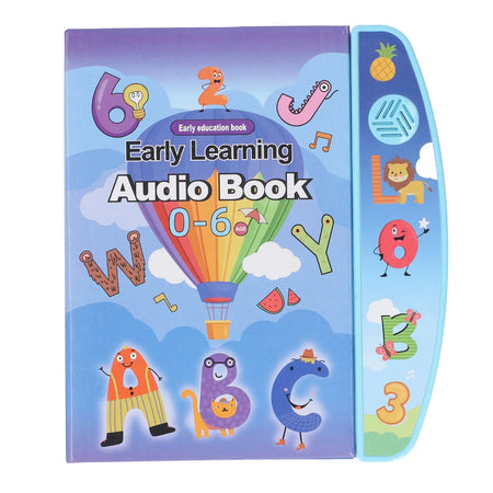 Audio Book &ndash; Interactive Alphabet And Drum Sounds Learning blue