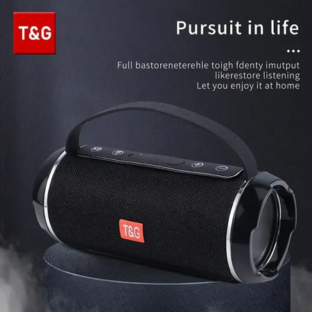 Powerful Waterproof TWS Bluetooth Speaker with 3D Stereo Sound
