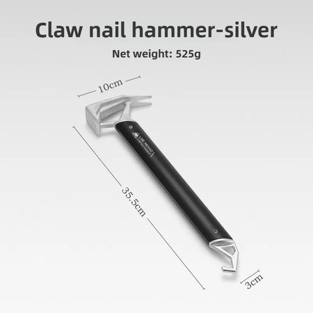 ISE MOUNT Outdoor Multifunctional Camping Hammer with Puller GRAY