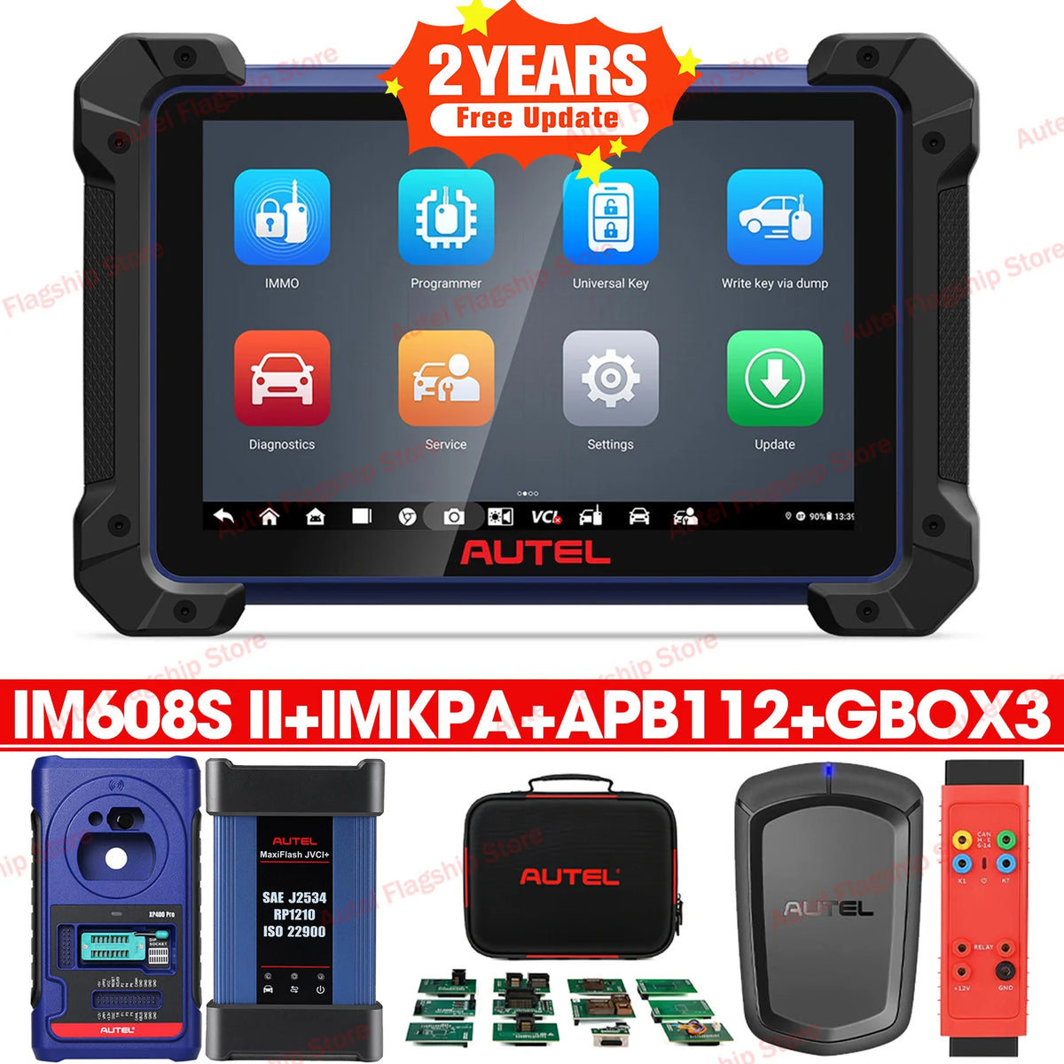 Autel MaxiIM IM608 II Pro &ndash; Key Programming And Diagnostics IM608S II Full Kit / GERMANY