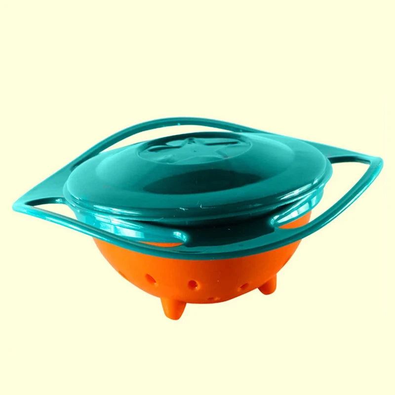 Gyro Bowl 360&deg; Spill-Proof Feeding Dish for Babies and Toddlers