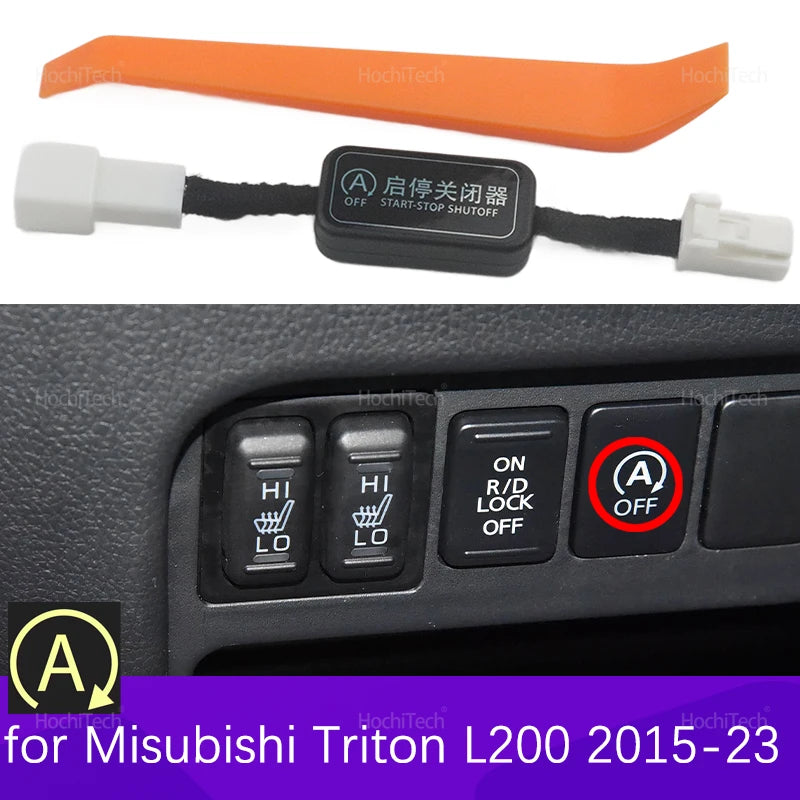 Start-Stopp Schalter mit Stecker-Kabel für Mitsubishi Triton L200 KJ KK KL 2015-2023