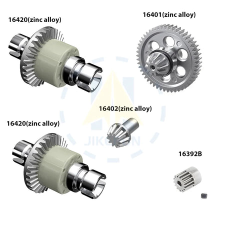 Mjx Hyper Go Spare Parts &ndash; Upgrade For 1-16 Brushless RC zinc alloy diff set