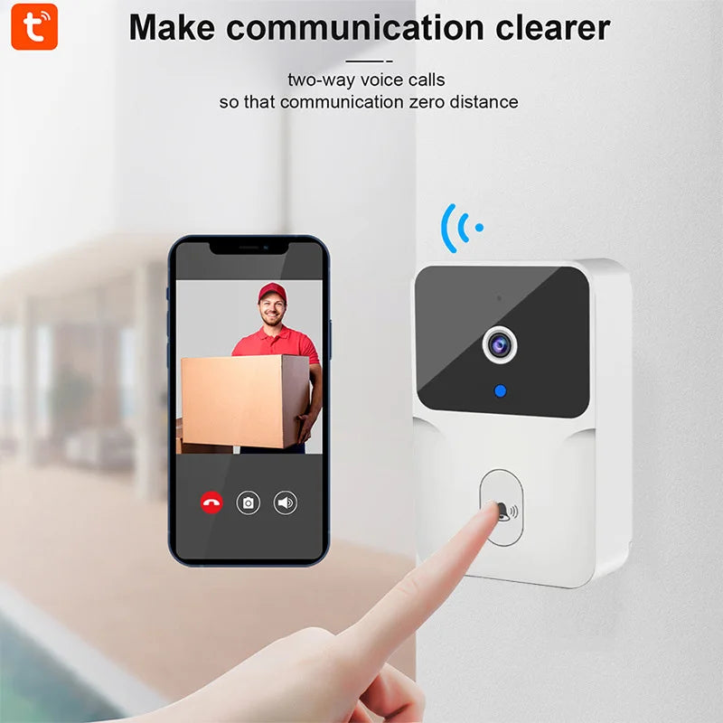 Tuya WiFi Video Doorbell &ndash; Motion Detection HD Camera