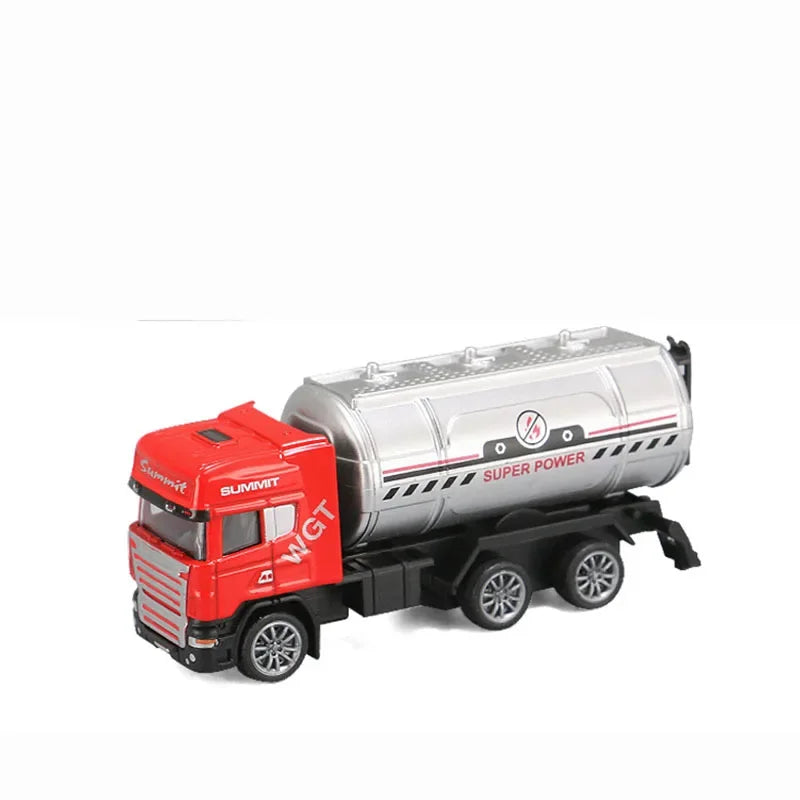 Alloy Fire Truck 1/64 Diecast Ladder Truck &ndash; Realistic Look Watering cart
