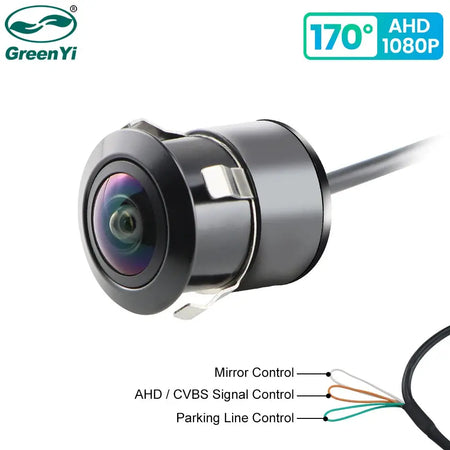 AHD 1080P Backup Camera With 170 Degree Fisheye Night Vision Lens by InterCyprus Trading Ltd