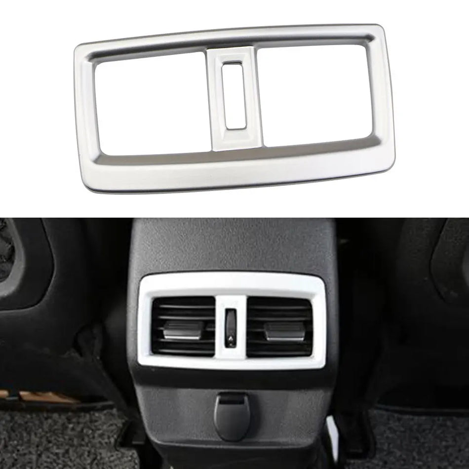 Капак за облицовка на задния въздушен отвор на климатик за Renault Koleos / Samsung QM6 в сребрист ABS