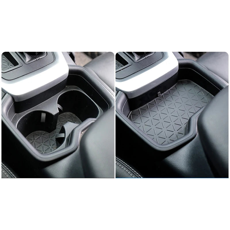TPE Central Console Organizer Pad For Toyota RAV4 2019-2024