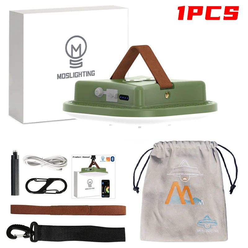 MOSLIGHTING 80W Camping Lantern &ndash; Ultra-Bright and Waterproof MOS-LY01-1PCS-T