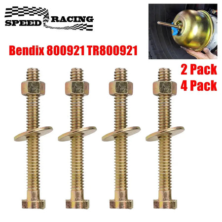 2Pack/4Pack Brake Cage Bolt, Release Bolt Cage Bolt for Air Spring Brake Chamber Repair Replaces Bendix 800921 TR800921 by InterCyprus Trading Ltd