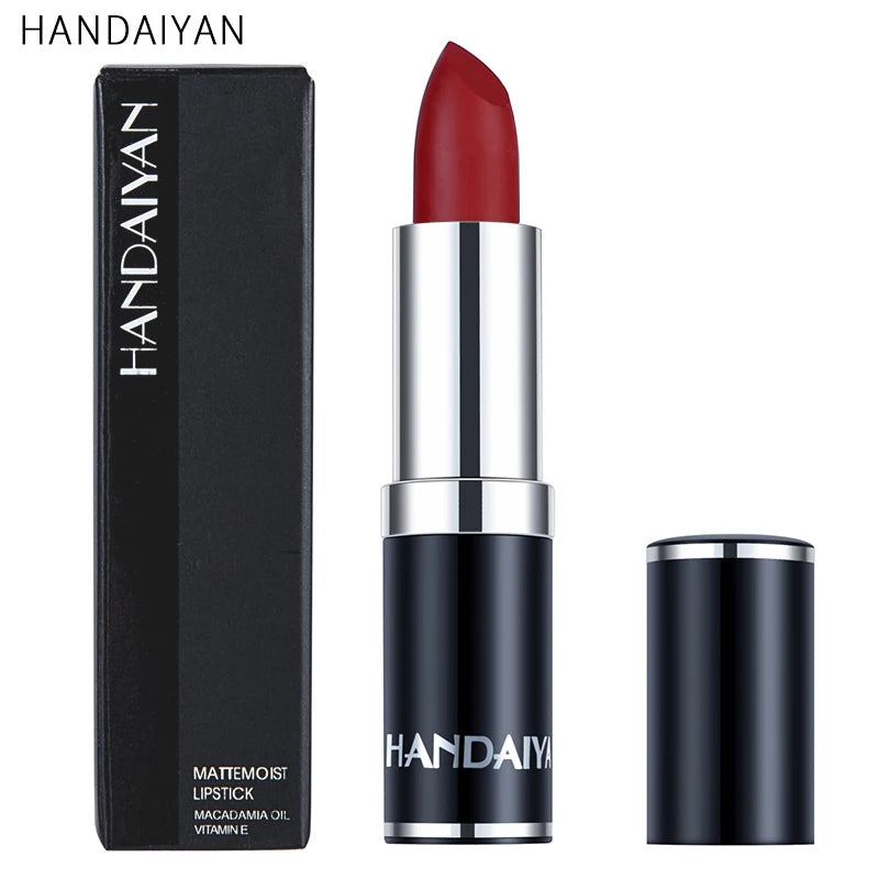 Handaiyan Velvet Smooth Matte Lipstick - Sexy Rose Purple - 12 Shades