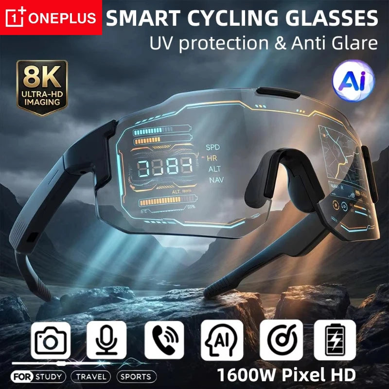 OnePlus Smart Glasses with Camera, Bluetooth and Voice Assistant