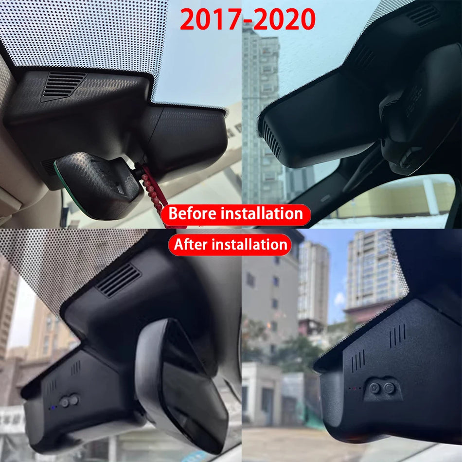 Dash Cam 4K Anteriore e Posteriore con WiFi per Land Rover Range Rover Velar L560