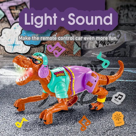 Spray Dinosaurs Infrared RC Animal &ndash; With Light and Spray