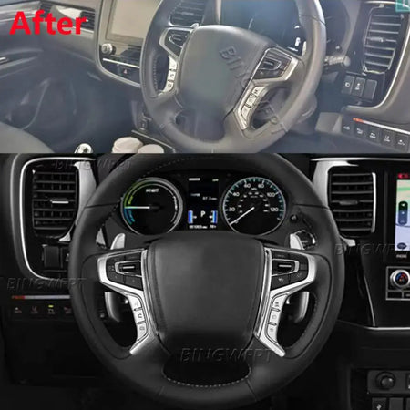 New Left + Right Switch Steering Wheel Cruise Control Buttons For Mitsubishi Pajero Sport Outlander Delica L200 2015-2022 by InterCyprus Trading Ltd