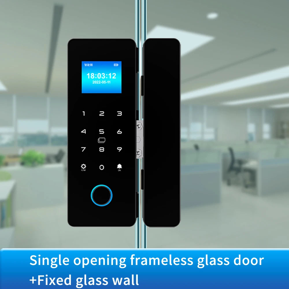 HAHA-Lock Glass Door Lock &ndash; Bluetooth App Control Smart double frameless