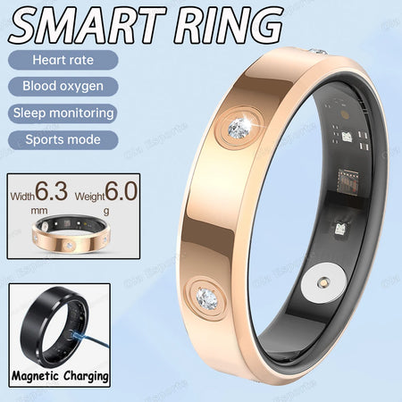 Xiaomi Smart Ring: Heart Rate &amp; Stress Monitor, IP68 Waterproof