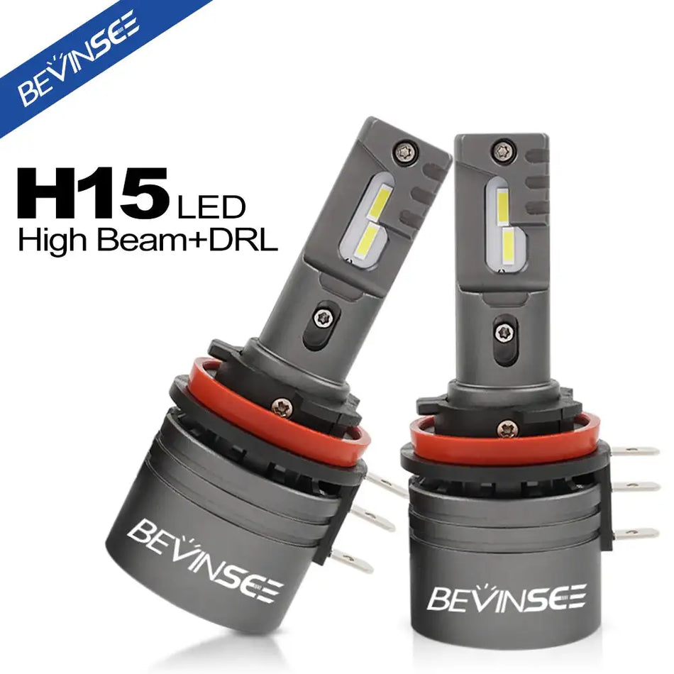 Bevinsee H15 LED 50W Haz Alto 16W DRL Turbofan 6000K