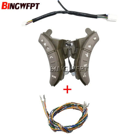 Steering Wheel Control Switch Buttons 75B037 For Toyota Highlander 03-07 Land Cruiser 2004-2007 by InterCyprus Trading Ltd