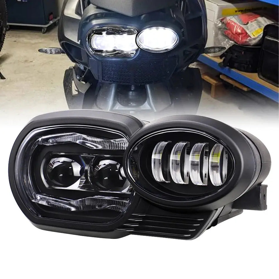For BMW K1200R 2005~2009 K1300R 2010~2013 LED Headlight Hi/Low Beam DRL Light by InterCyprus Trading Ltd
