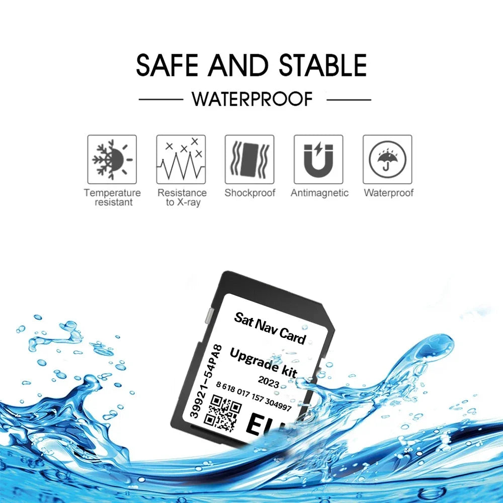 Navigation Map 2022 for Suzuki Slda &ndash; Europe Maps Included