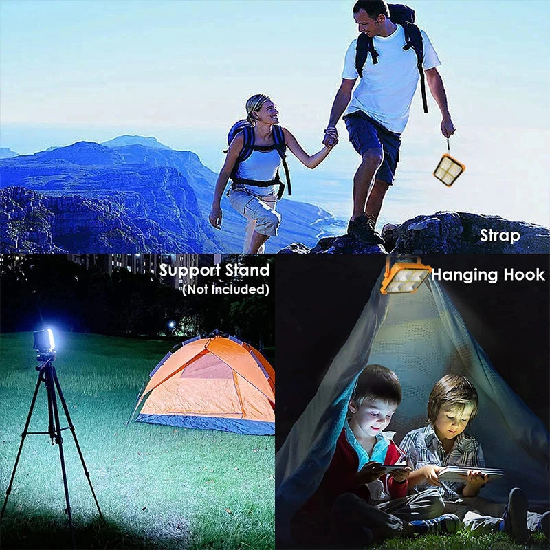 Camping Lantern 20000mAh &ndash; Solar Rechargeable Power Bank