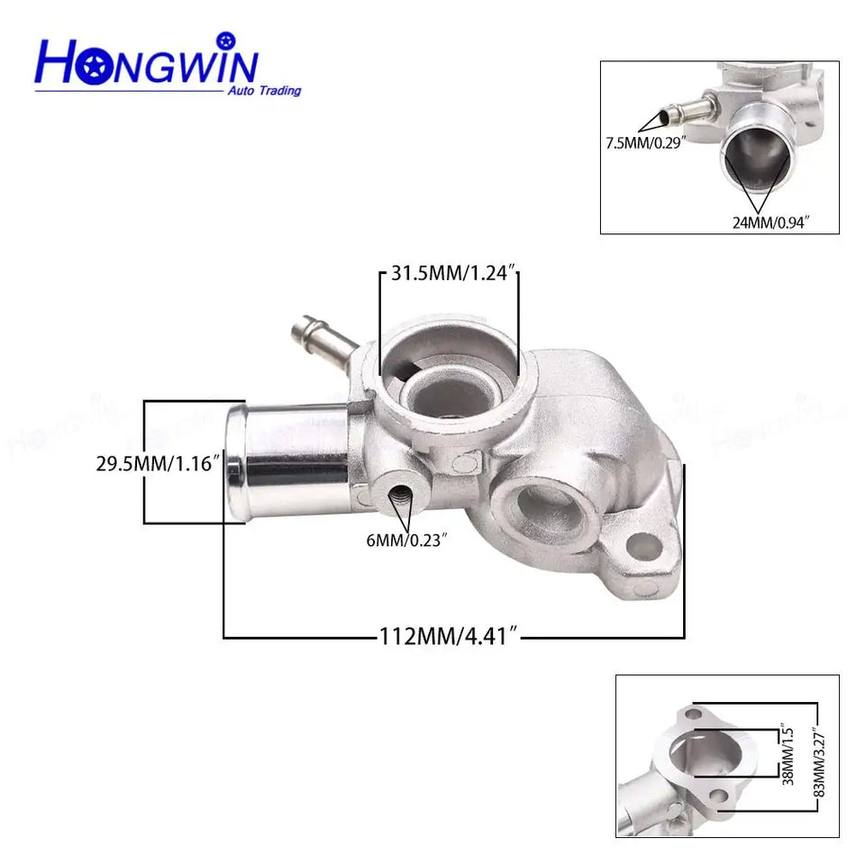 Coolant Thermostat Housing for Suzuki Carry Every Van Mazda Scrum 17560-78A30