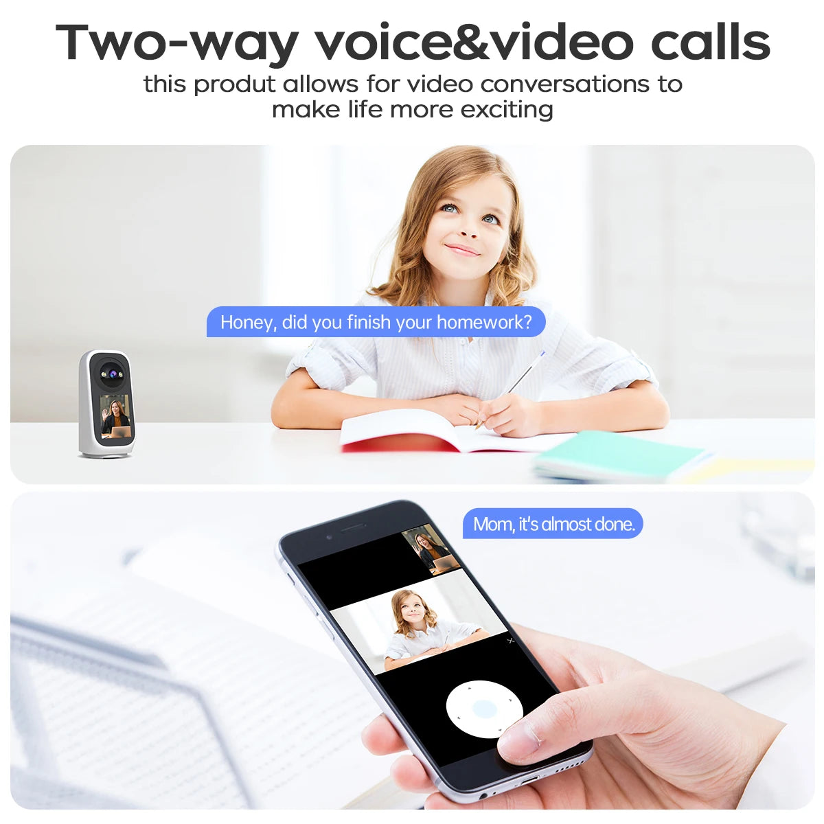 JOOAN 3MP PTZ Camera &ndash; HD Color Night Vision Monitor