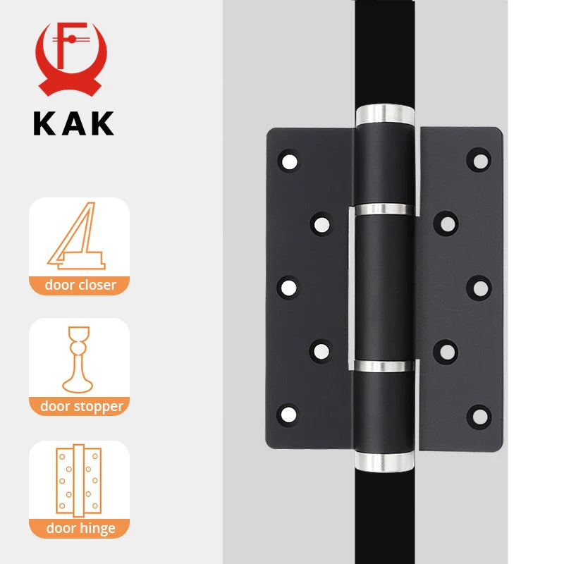 KAK 2 Pack Hydraulic Door Hinge Closer 90 Degree Positioning