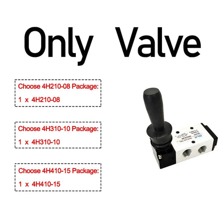 Air Valve Switch 4H210-08 4H310-10 4H410-15 &ndash; Direct Acting Only Valve / 4H310-10