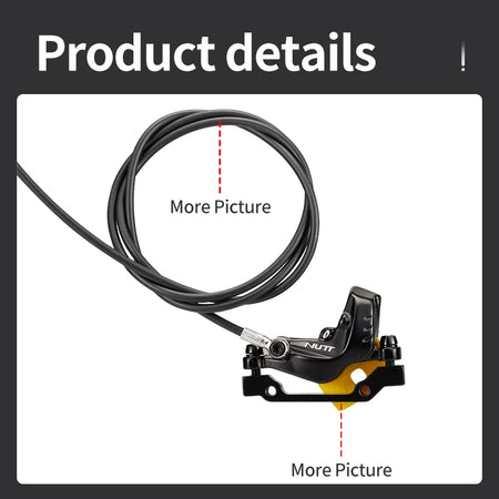 Nutt 4 Pistons Electric Scooter Brake Y-5 &ndash; Enhanced Hydraulic Disc Braking Performance