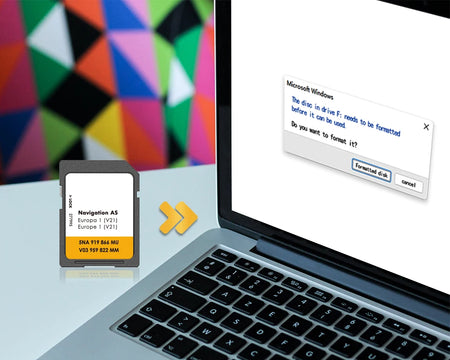 VW Passat B8 2014 Sat Nav 32GB SD Card &ndash; EU Spain UK Maps
