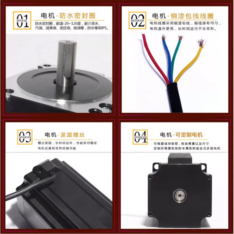 NEMA23 Stepper Motor 2.3N &ndash; High Holding Torque for Precision Carving and Drilling