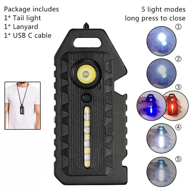 Work Led Light &ndash; USB Rechargeable Emergency Police Light lightC