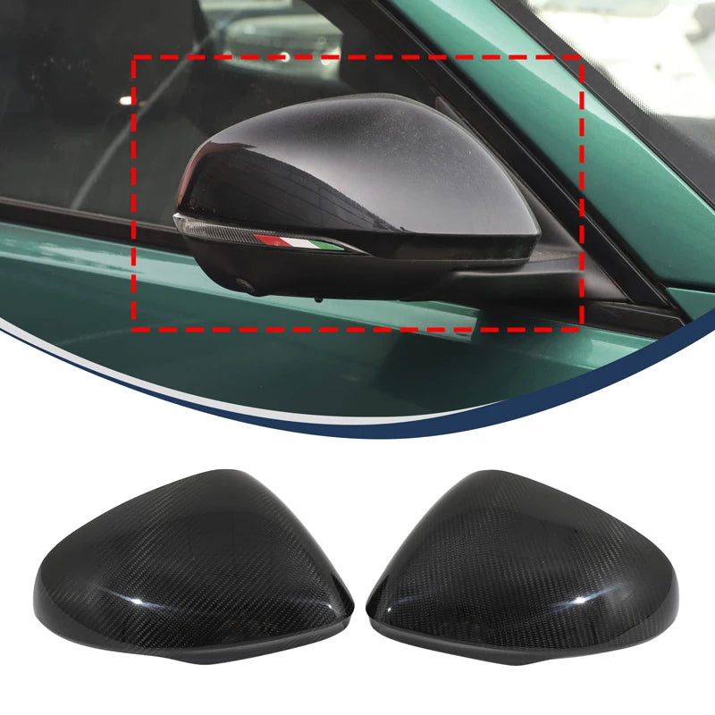 Κάλυμμα Καθρέφτη από Πραγματικό Άνθρακα για Alfa Romeo Tonali 2022