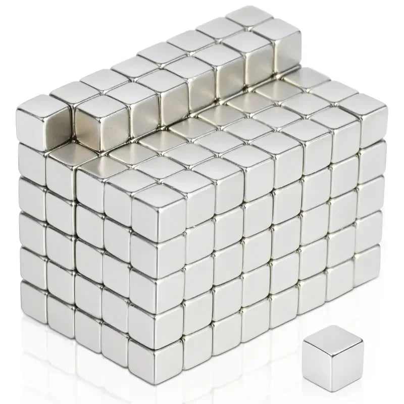 NoEnName_Null 7mm Rare Earth Magnets &ndash; Versatile Mini Magnets for Home &amp; Office 216 blocks of multi-