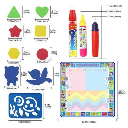 Oversized Magical Water Canvas Pens for Kids