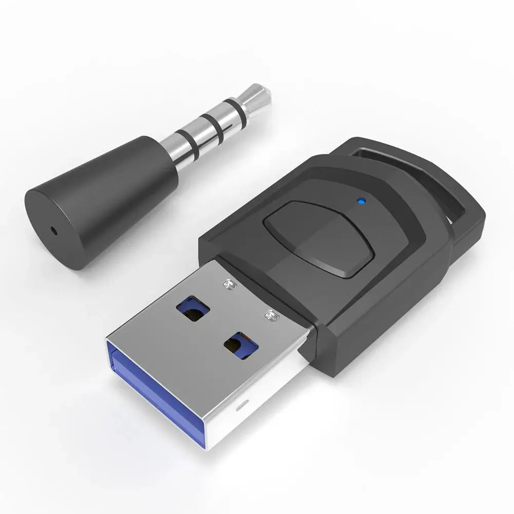 Wireless Headphone Adapter Receiver for Sony PS5/PS4 Game Console PC Gaming Headset Bluetooth 5.0 Audio Transmitter by InterCyprus Trading Ltd