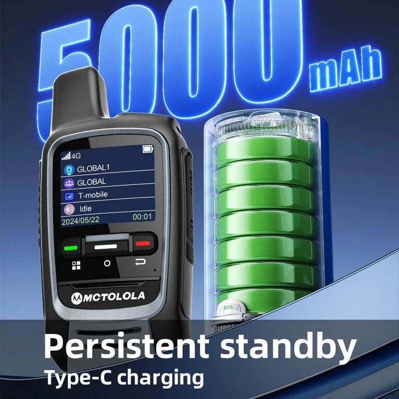 MOTOLOLA Global 4G POC Walkie Talkie &ndash; 5000 Kilometers Range