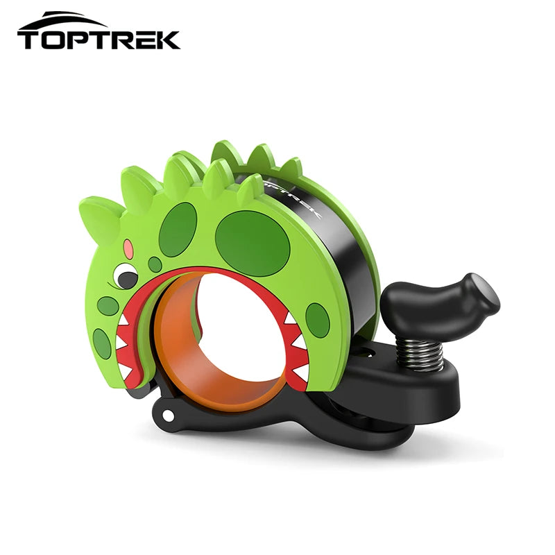 Toptrek Kids Bicycle Bell with Loud Ring, Aliuminio Lydinys
